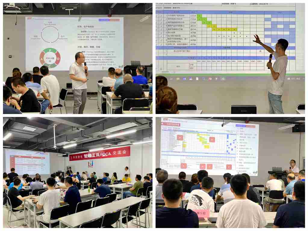 Huayi Microelectronics conducts management tool practice activities (Phase 6)